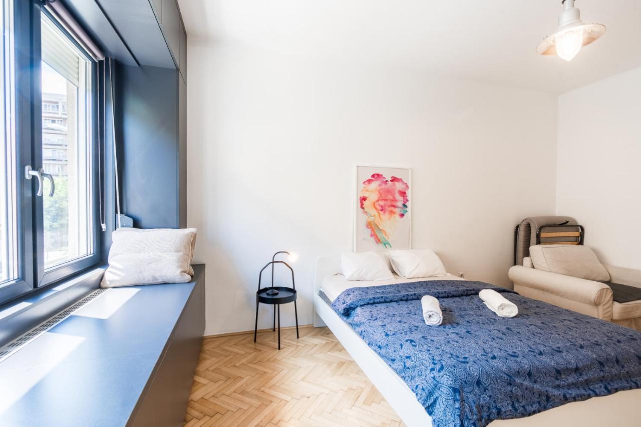 Bright Studio With Parliament View, Free Parking Budapest Exterior foto